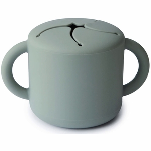 Mushie Snack Cup - Cambridge Blue