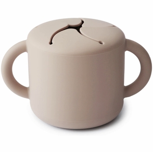 Mushie Snack Cup - Shifting Sand