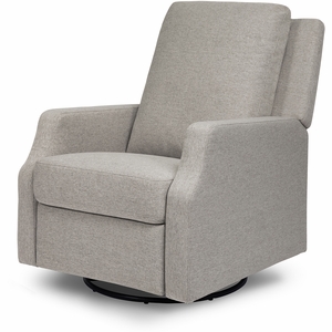 Namesake Crewe Swivel Glider Recliner - Performance Grey Eco-Weave
