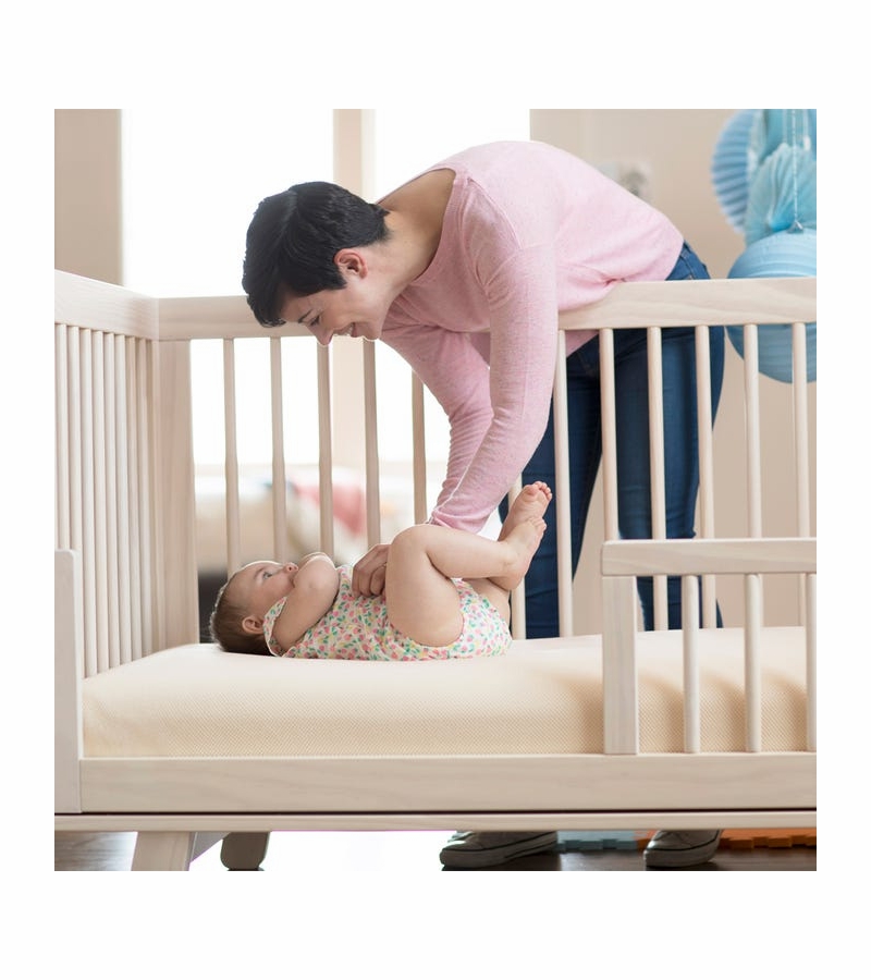 Naturepedic Organic Breathable 2Stage Baby Crib Mattress