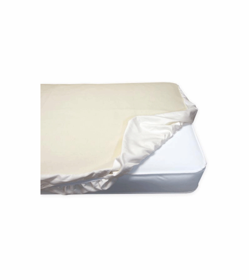 Naturepedic Waterproof Organic Cotton Protector Pad for Crib Mattress