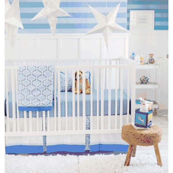 New Arrivals Carousel 2 Piece Crib Bedding Set