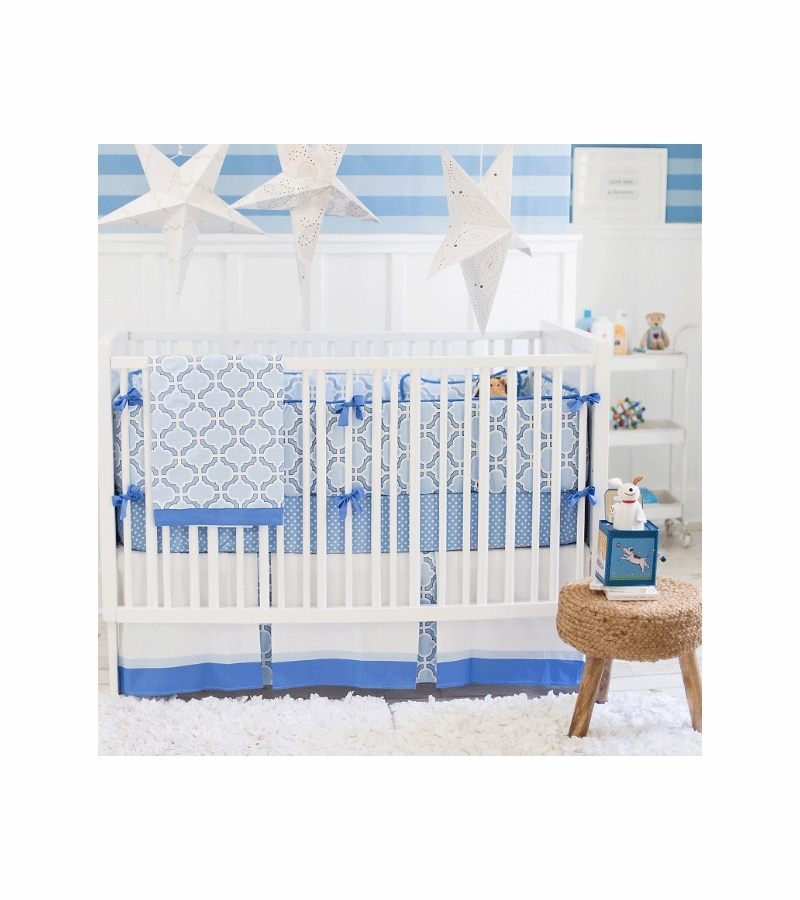 New Arrivals Carousel 4 Piece Crib Bedding Set
