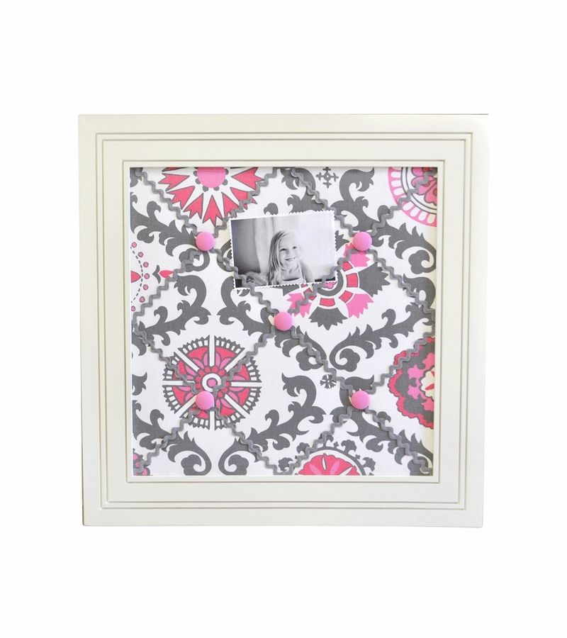New Arrivals Ragamuffin Pink Memo Board