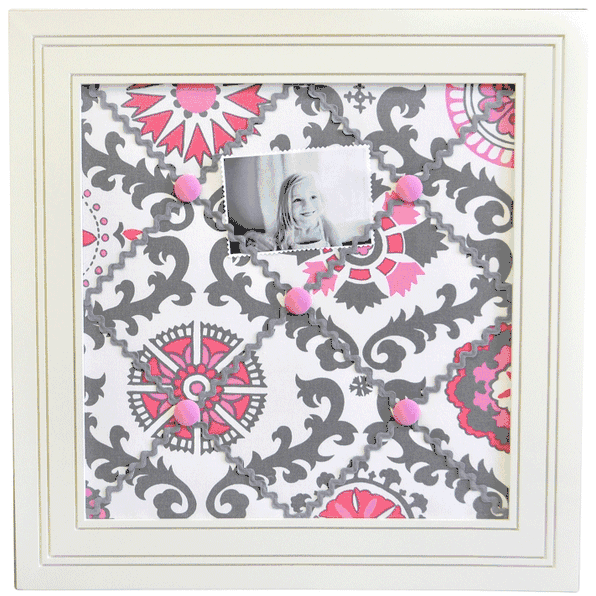 New Arrivals Ragamuffin Pink Memo Board