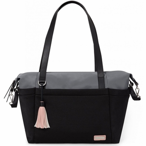 Skip Hop Nolita Neoprene Tote Diaper Bag - Black/Grey