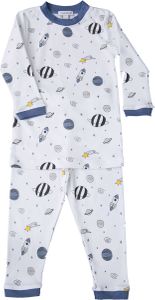 Noomie 2 Piece Pajamas - Blue Universe (5Y)