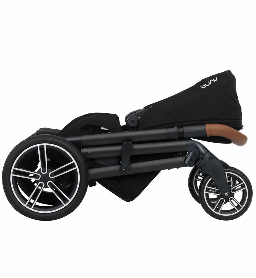 Nuna MIXX Stroller + Ring Adapter Caviar