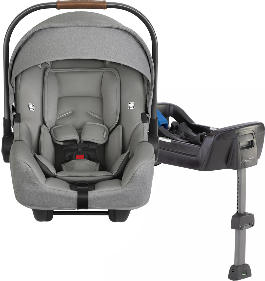 Nuna Pipa Lightweight Infant Car Seat with Load Leg Frost