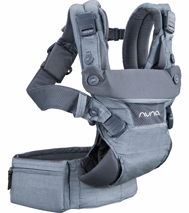 Nuna CUDL 4 in 1 Baby Carrier Softened Denim