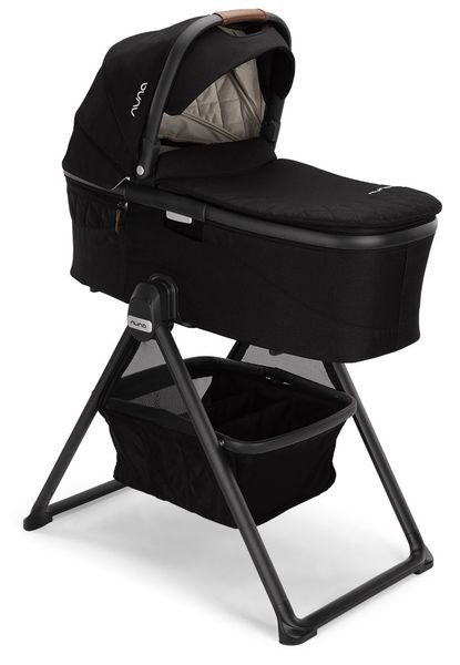 Nuna DEMI Grow Bassinet + Stand - Caviar