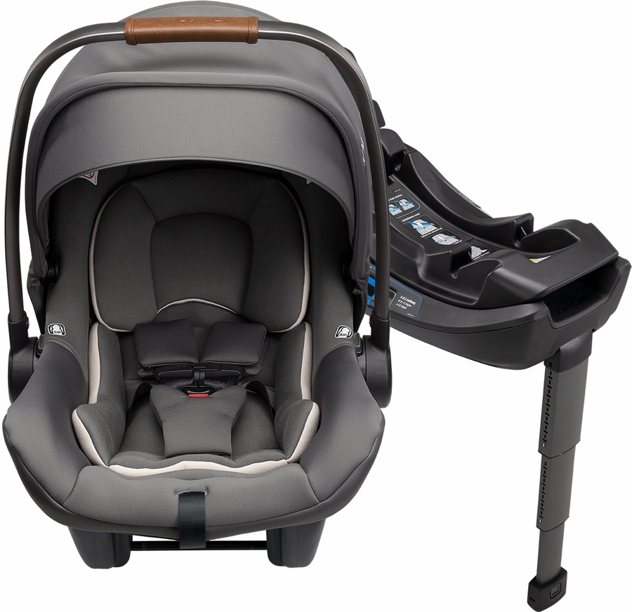 Nuna MIXX Next + PIPA Lite R Travel System Bundle Granite/Granite