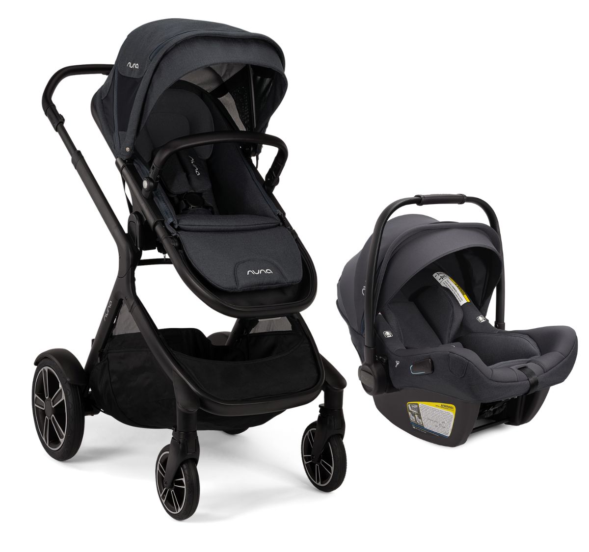 Nuna DEMI Grow + PIPA Lite RX Travel System with Aire Protect Canopy