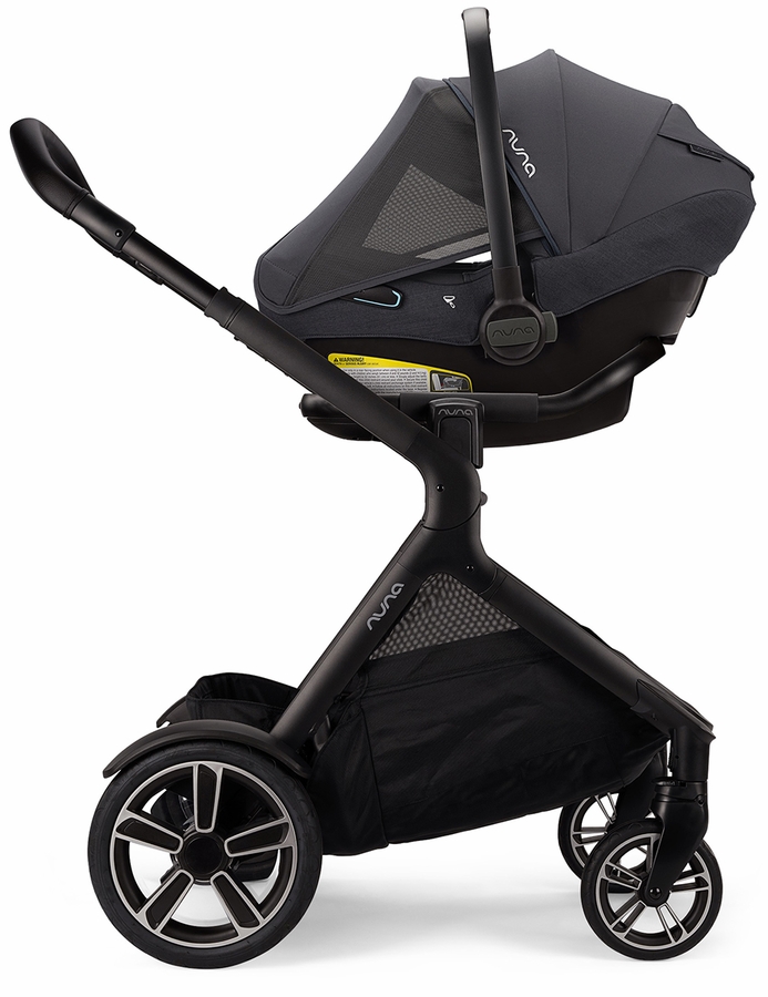 Nuna DEMI Grow + PIPA RX Twin Travel System with Aire Protect Canopy