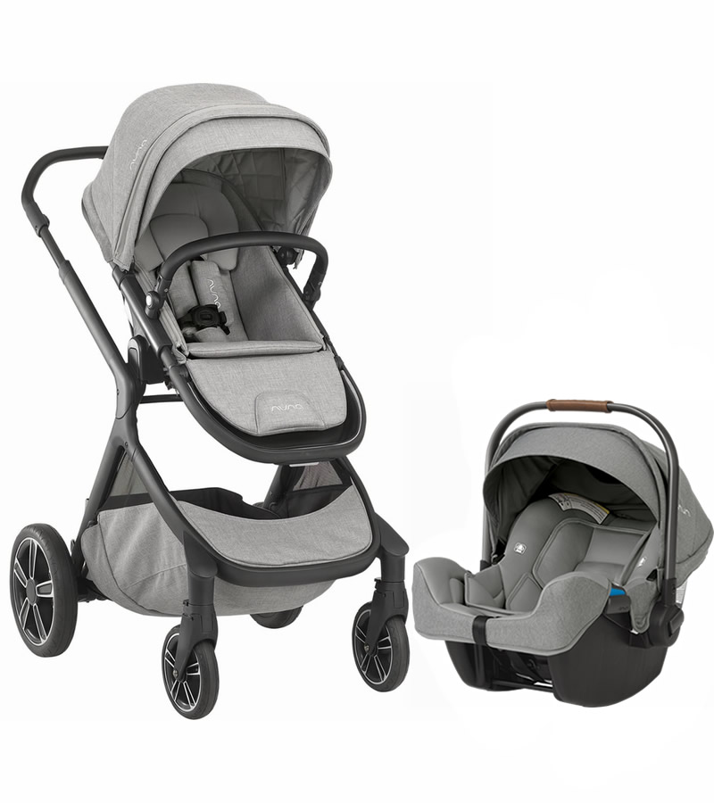 Nuna Demi Grow + Pipa Stroller Frost