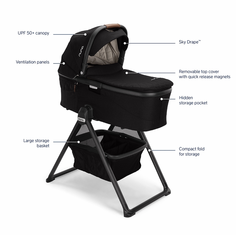 Nuna DEMI Next Stroller with Rider Board + DEMI Grow with Stand + PIPA RX Travel System