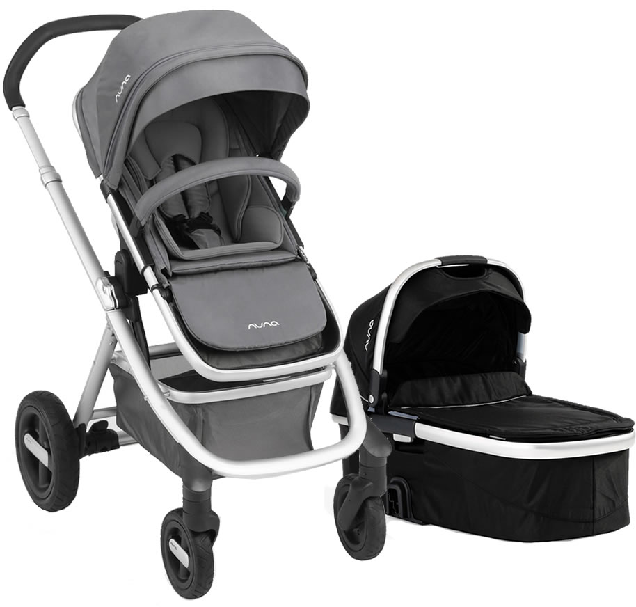 Nuna Ivvi Stroller & Graphite/Caviar