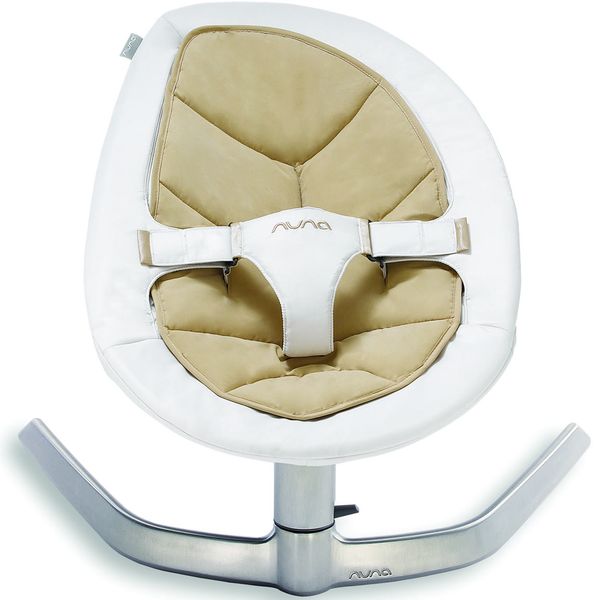 Nuna Leaf Bouncer (Organic Cotton Insert) - Bisque