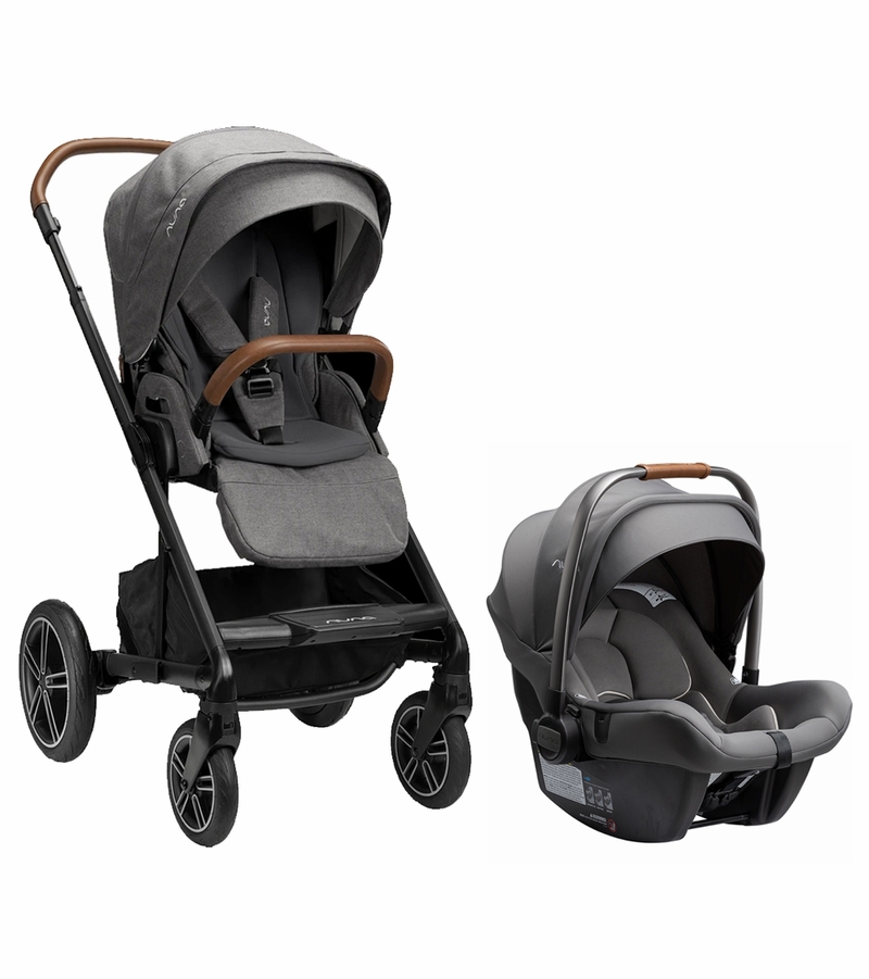 Nuna MIXX Next + PIPA Lite R Travel System Bundle Granite/Granite