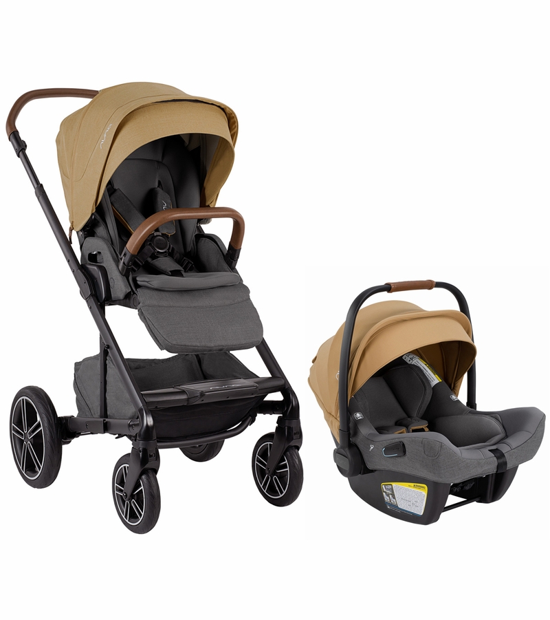 Nuna MIXX Next + PIPA Lite RX Travel System Bundle Camel