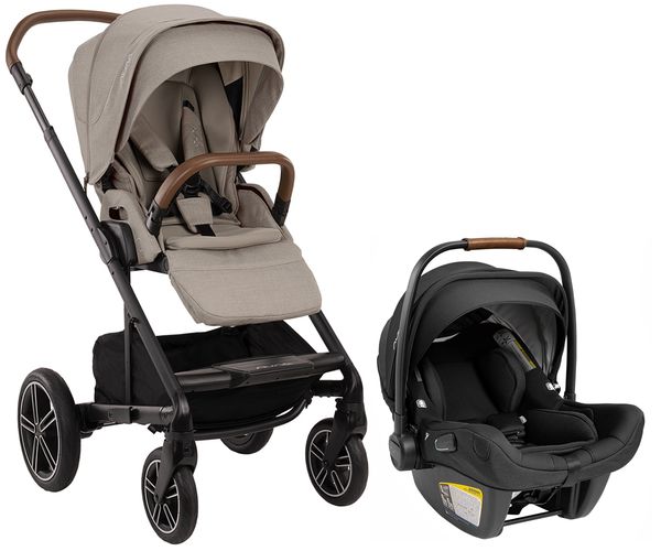 Nuna MIXX Next + PIPA Lite RX Travel System Bundle Hazelwood / Caviar