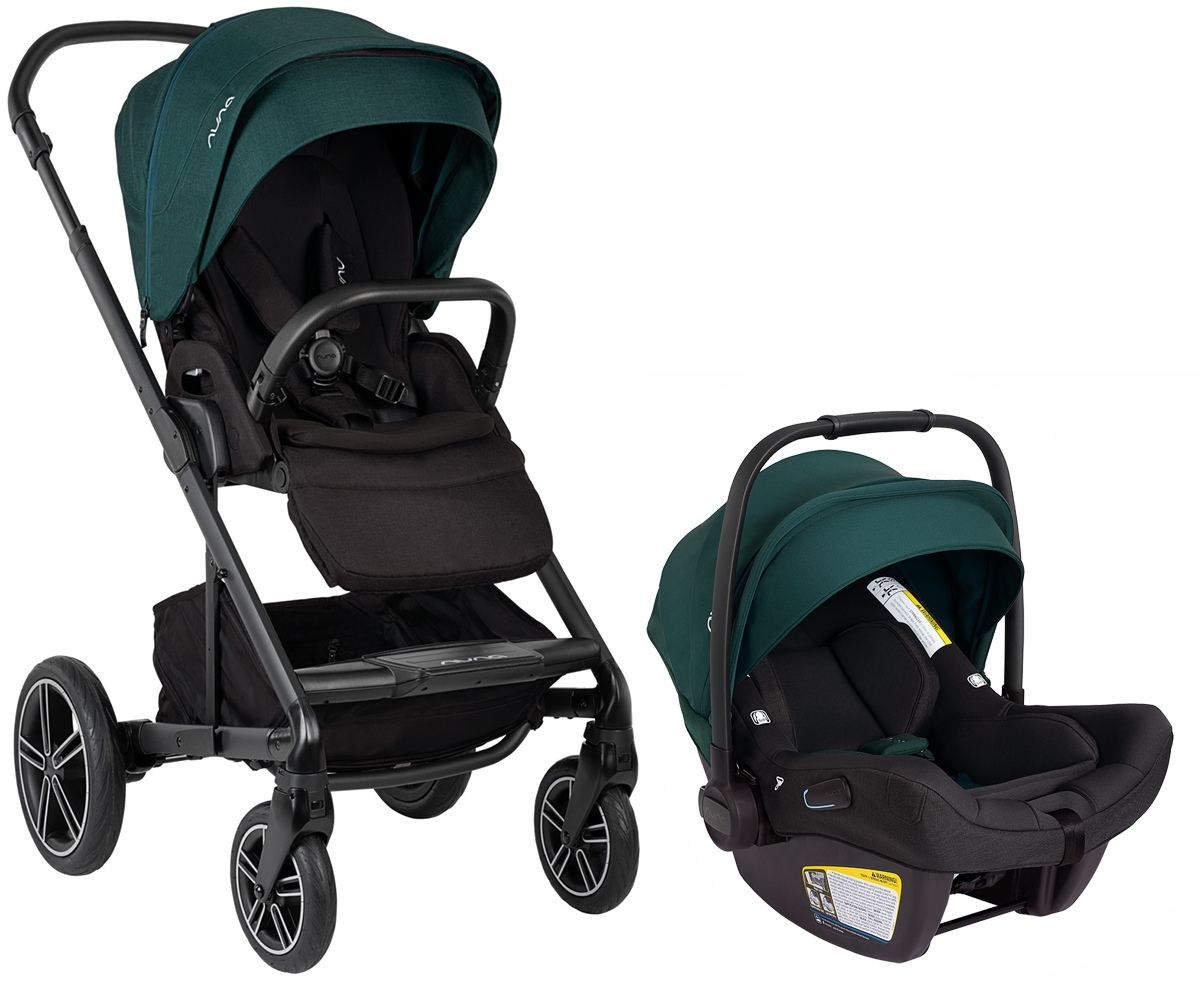 Nuna MIXX Next + PIPA Lite RX Travel System Bundle Lagoon