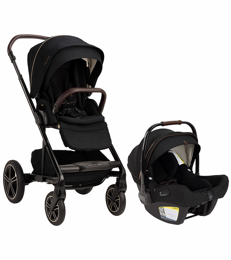 Nuna MIXX Next + PIPA Lite RX Travel System Bundle Riveted