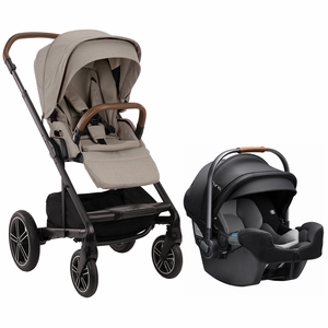 Nuna MIXX Next + PIPA RX Travel System Bundle - Hazelwood / Caviar