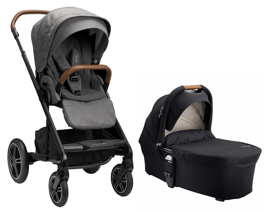 Nuna MIXX Next Stroller + Bundle Granite