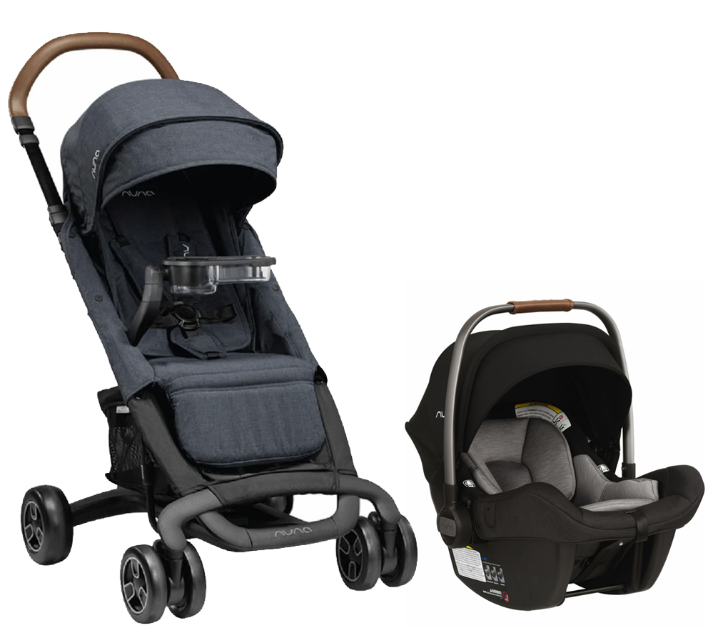 Nuna PEPP Next + PIPA Lite Travel System Bundle Lake/Caviar