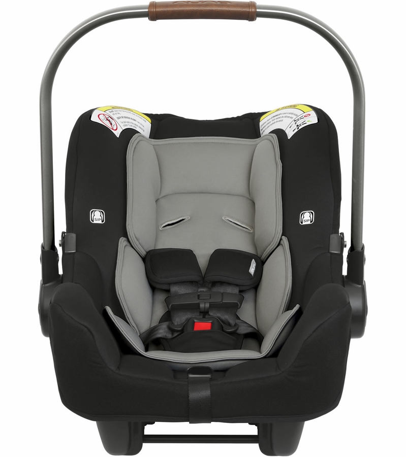 Nuna Pipa Lightweight Infant Car Seat with Load Leg Caviar