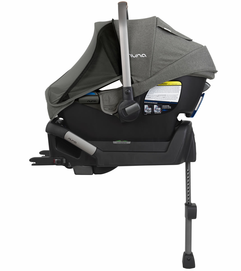 Nuna Pipa Lightweight Infant Car Seat with Load Leg Granite
