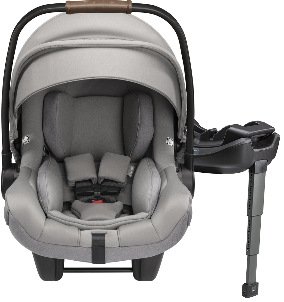 Nuna PIPA Lite RX Lightweight Infant Car Seat with Load Leg Frost