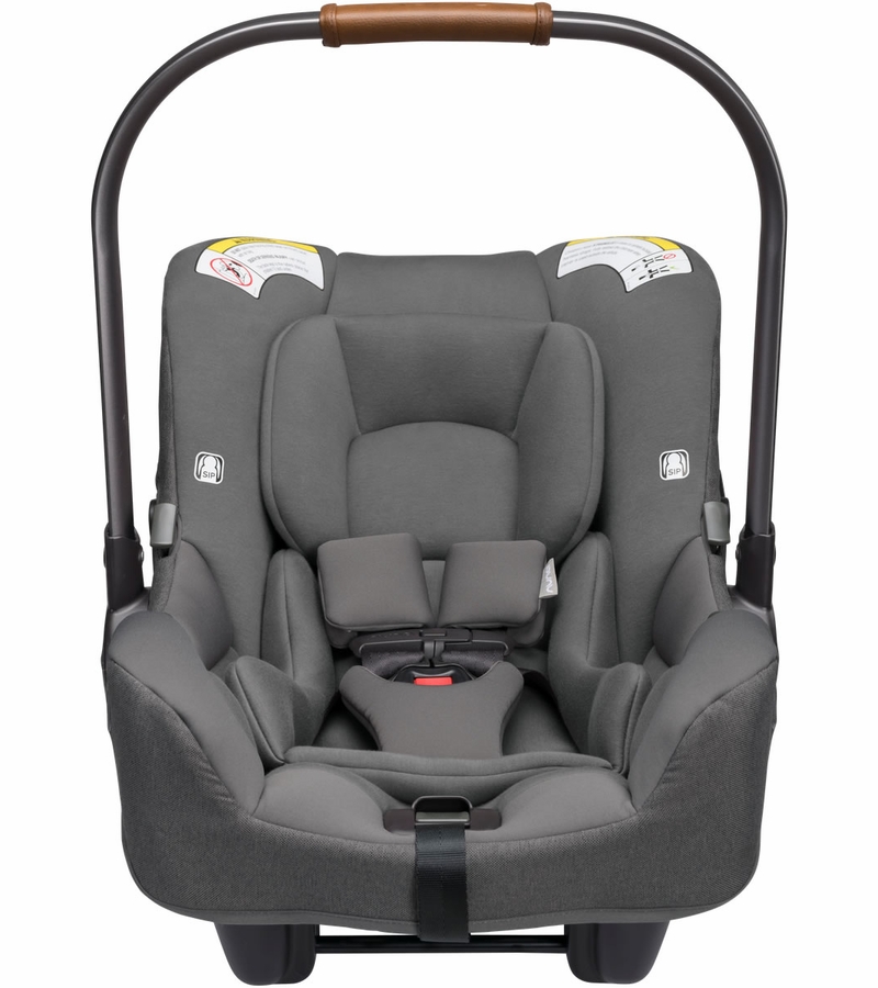 Nuna PIPA RX Lightweight Infant Car Seat + RELX Base with Load Leg Birch