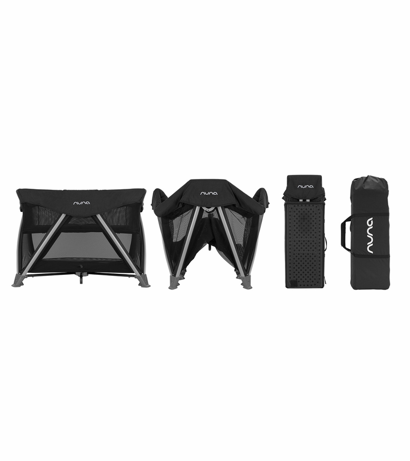 Nuna SENA Aire Playard with ZipOff Caviar