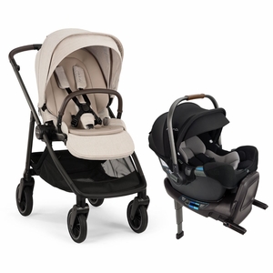 Nuna SWIV + PIPA RX Travel System Bundle - Acorn / Caviar