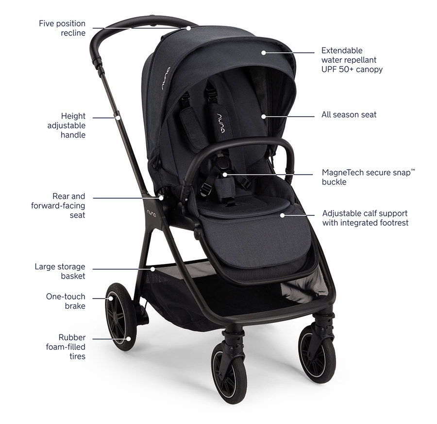 Nuna TRIV next + PIPA urbn Travel System Ocean