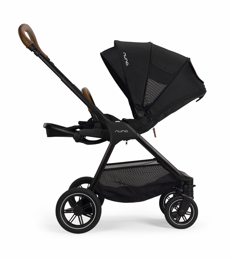 Nuna TRIV Next Stroller + LYTL + Stand Bundle Caviar / Caviar