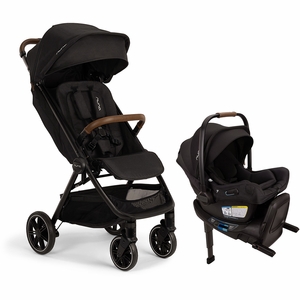Nuna TRVL LX + PIPA Aire RX Travel System Bundle - Caviar