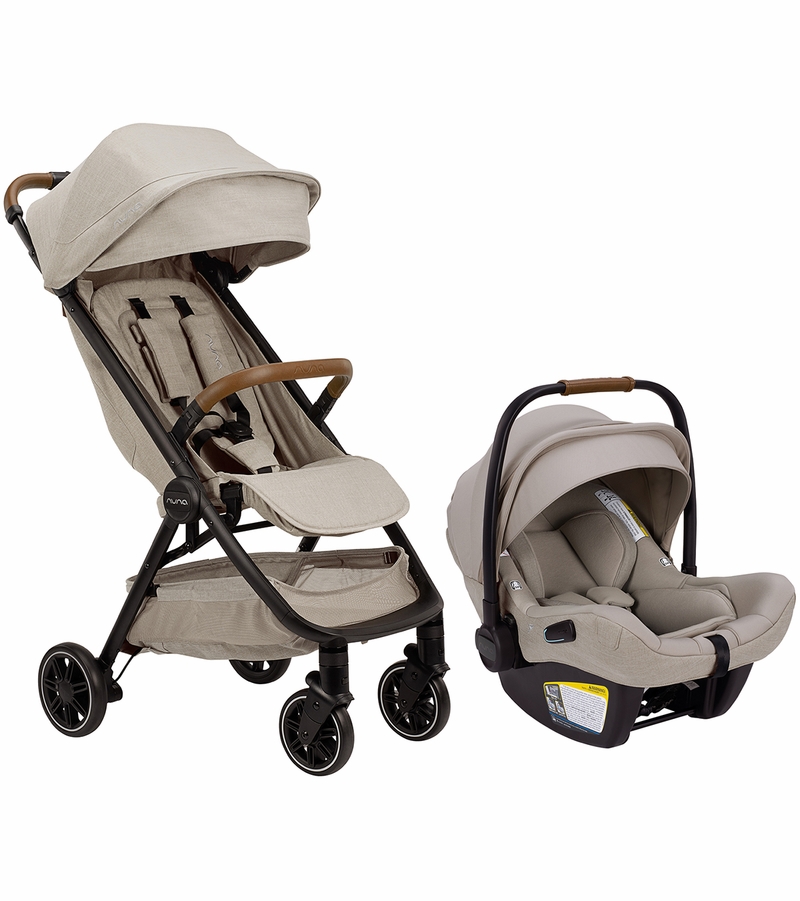 Nuna TRVL + PIPA Lite RX Travel System Bundle Hazelwood