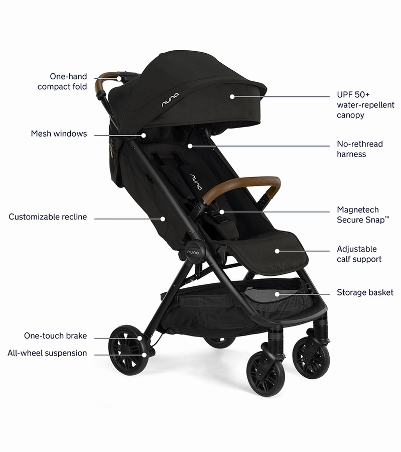 Nuna TRVL + PIPA RX Travel System Bundle Ocean