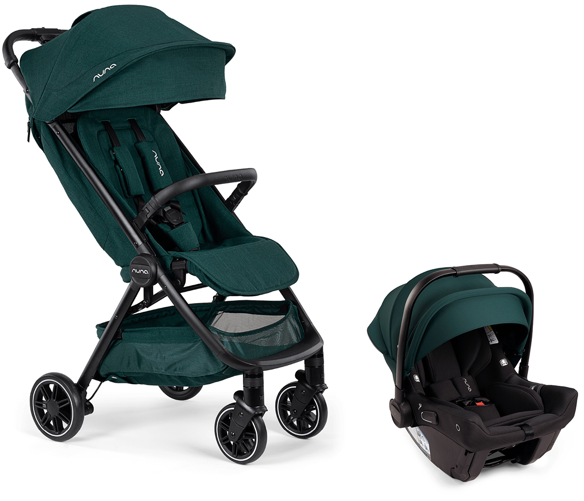Nuna TRVL + PIPA urbn Travel System - Lagoon