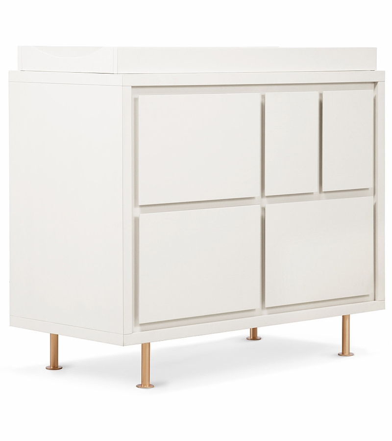 Nursery Works Novella 5Drawer Dresser Dune White