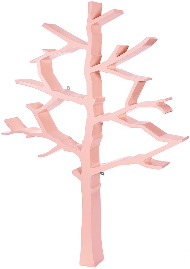 Nursery Works Tree Bookcase Blush Pink