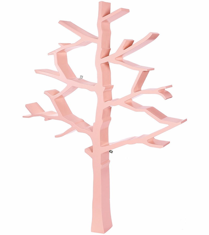 Nursery Works Tree Bookcase Blush Pink