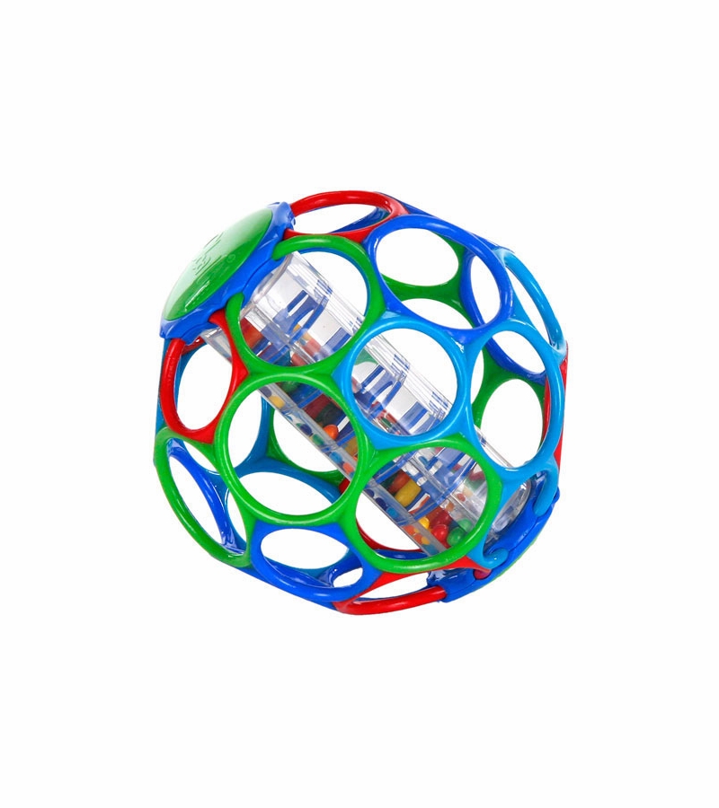 Oball 6" with Rainstick Rattle