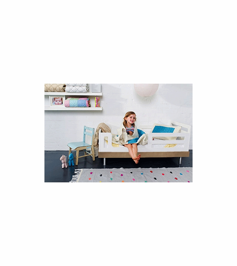 Oeuf Classic Collection Toddler Bed in Walnut