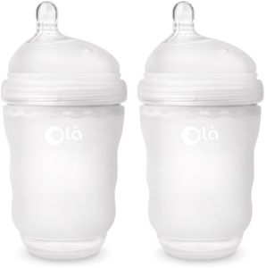 Olababy Gentle Bottle 8oz, 2 Pack - Frost