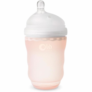 Olababy Gentle Bottle, 8oz - Coral