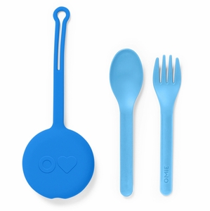Omie Life OmiePod & Utensils - Capri Blue